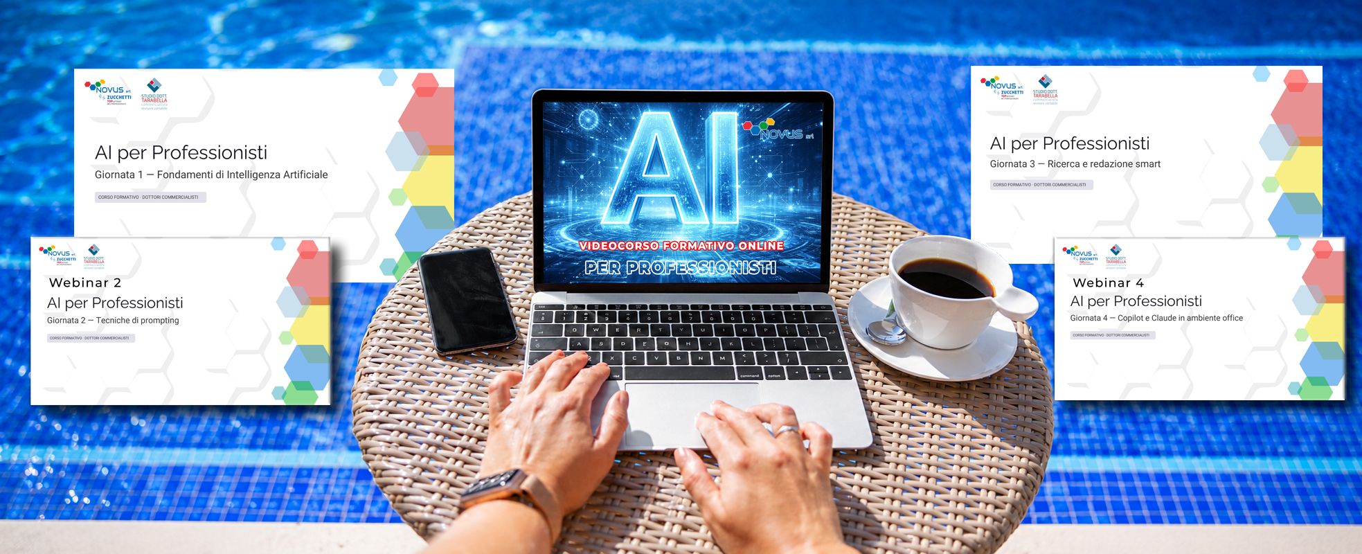 4 videocorsi “AI per Professionisti”